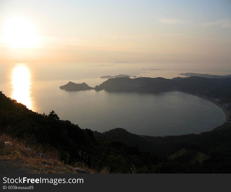 Agios Gergios lagoon