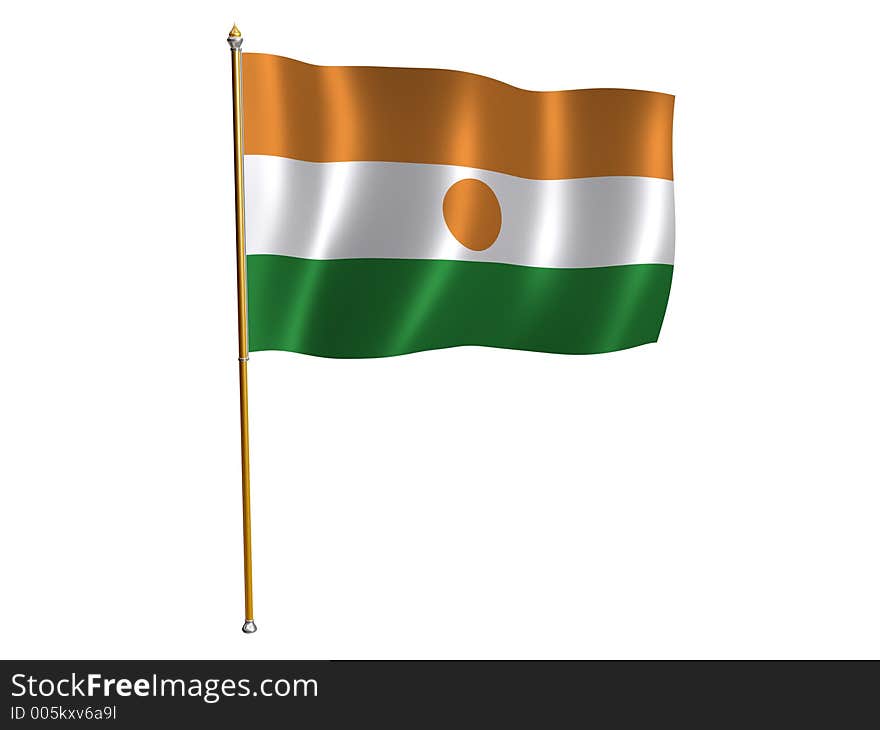 Niger Silk Flag