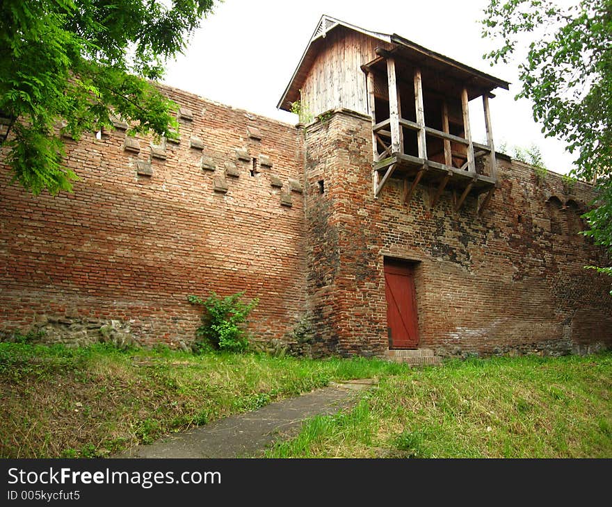 Old fortification of a medieval city