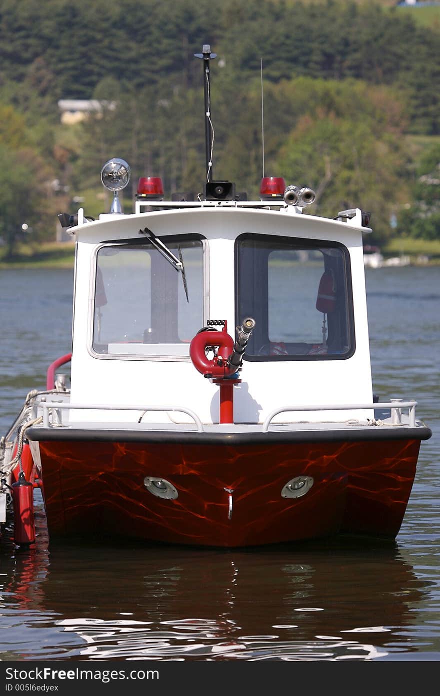 Fire Rescue Boat