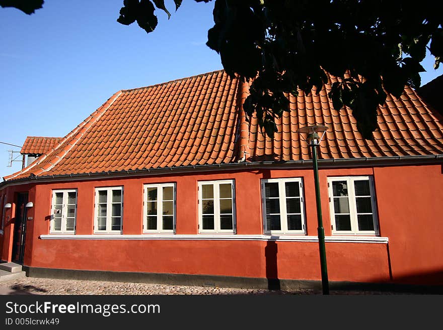 Traditional building in denmark. Traditional building in denmark