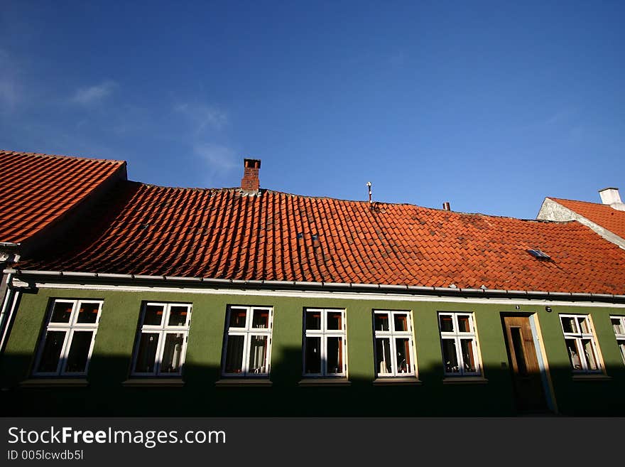 Traditional building in denmark. Traditional building in denmark