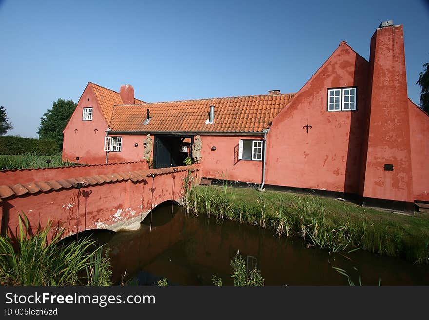 Traditional building in denmark. Traditional building in denmark