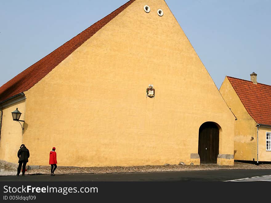 Yellow house