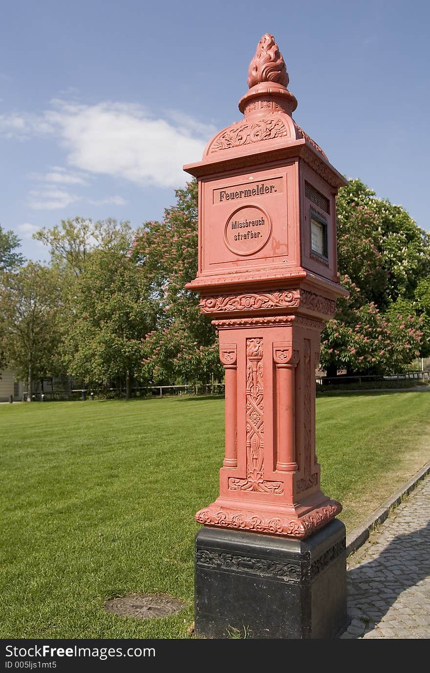 Historic fire alarm, Berlin