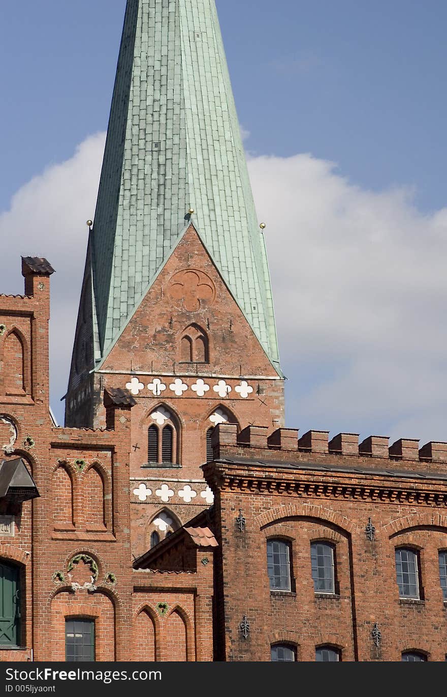 Church sankt marien in luebeck. Church sankt marien in luebeck