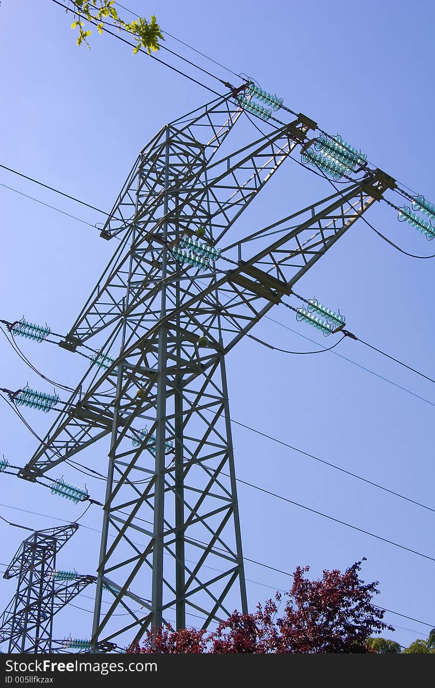 High voltage pylon 1