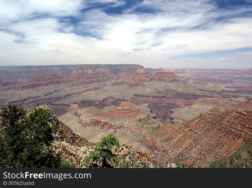 Grand Canyon – view from south rim. Grand Canyon – view from south rim