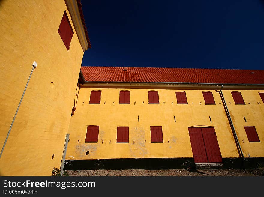 Traditional building in denmark. Traditional building in denmark