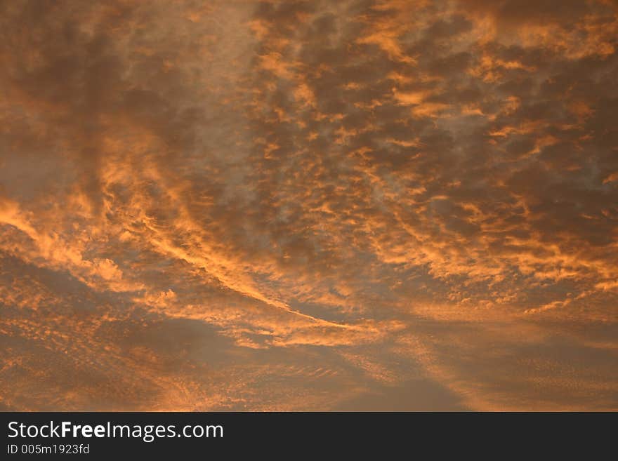 Sky at sunset in the maldives. Sky at sunset in the maldives