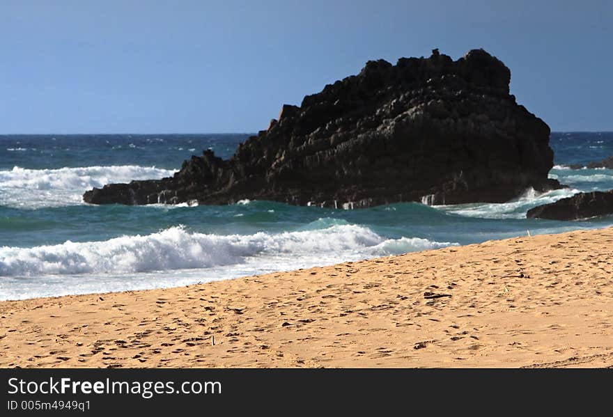 Rocky beach