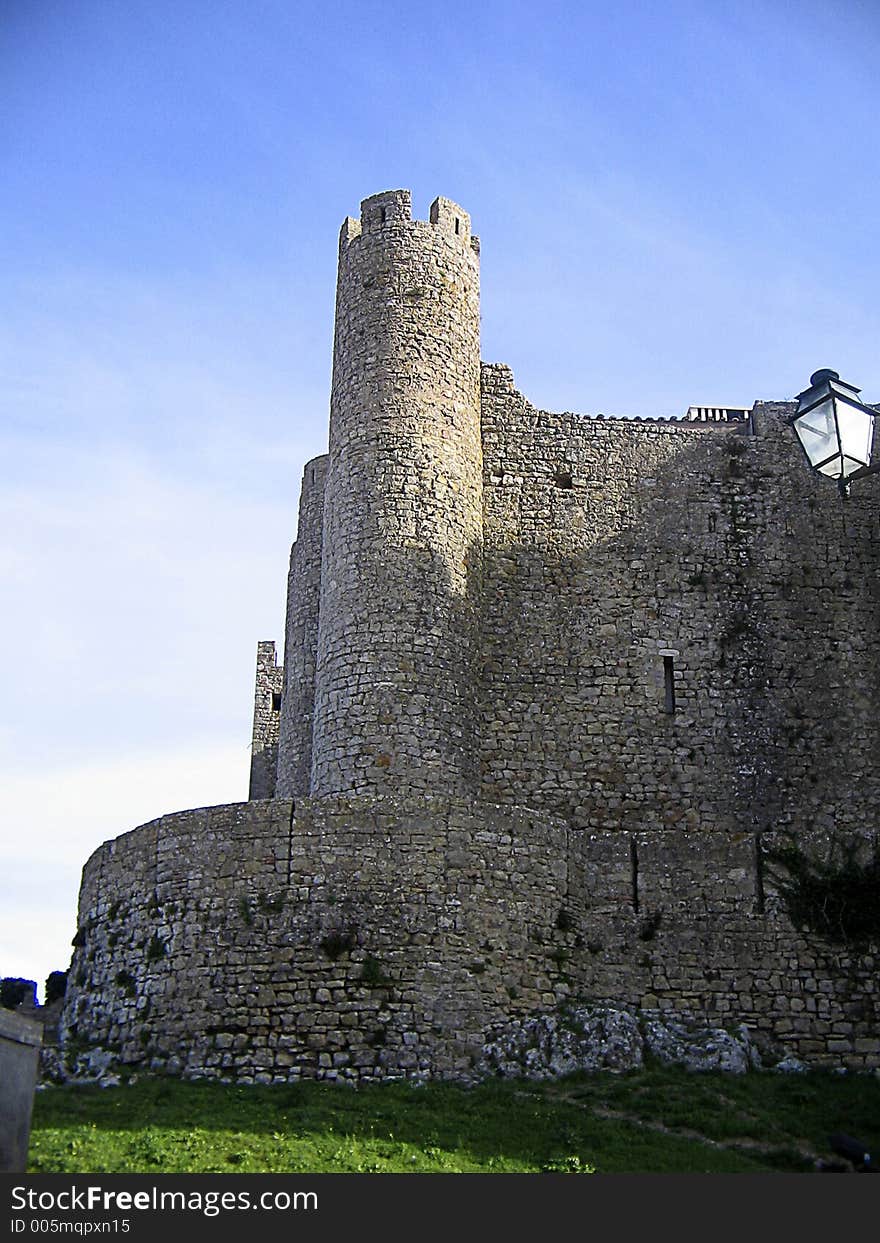 Old castle with sky