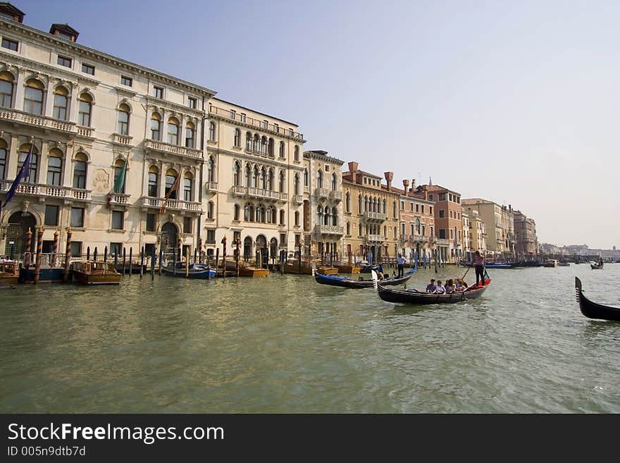 Grand canal in Venice