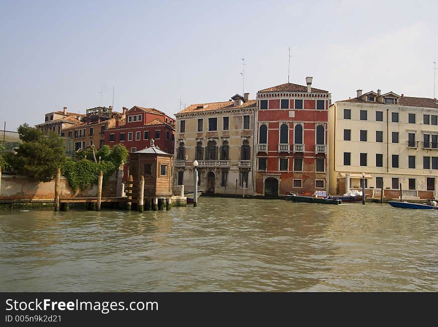 Venice - Picture taken from boat