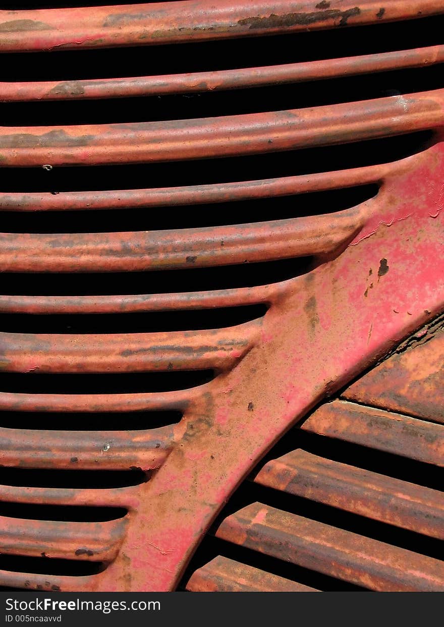 Old Red Truck