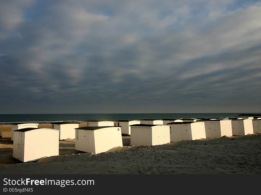 Summer in denmark:beach houses. Summer in denmark:beach houses