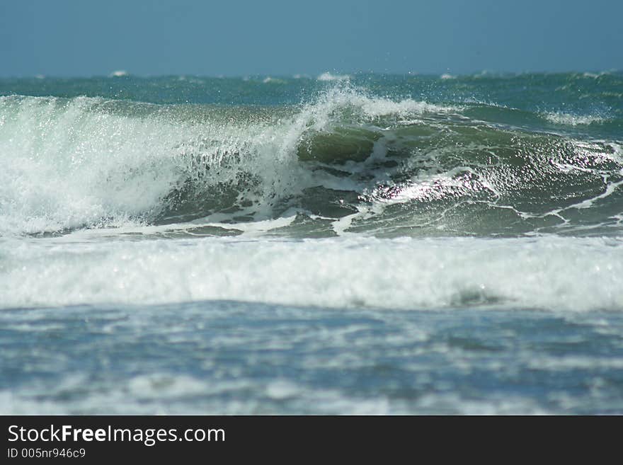 Curling wave