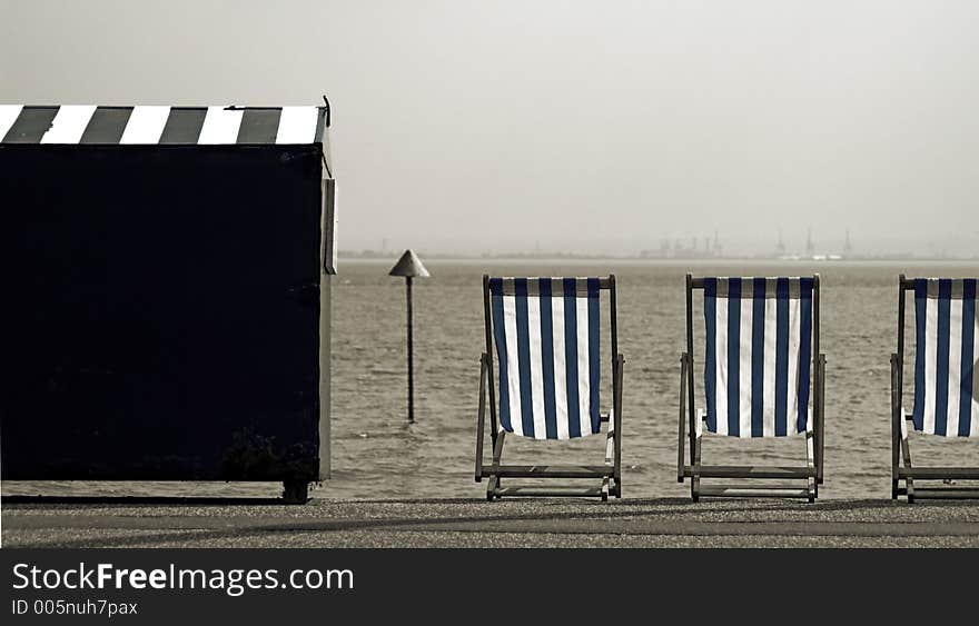 Deckchairs, Southend, England