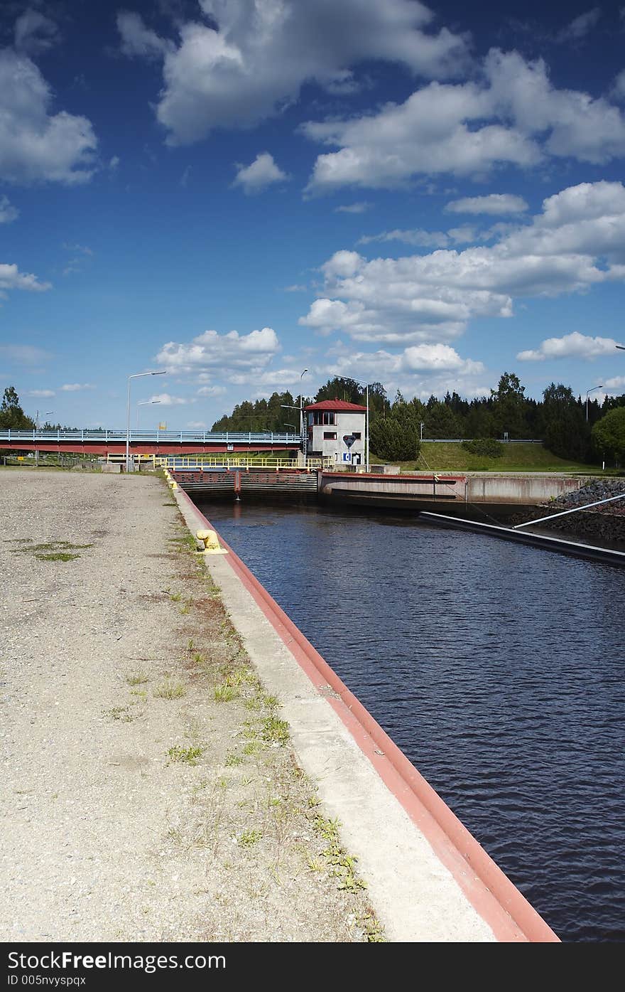 Canal landscape