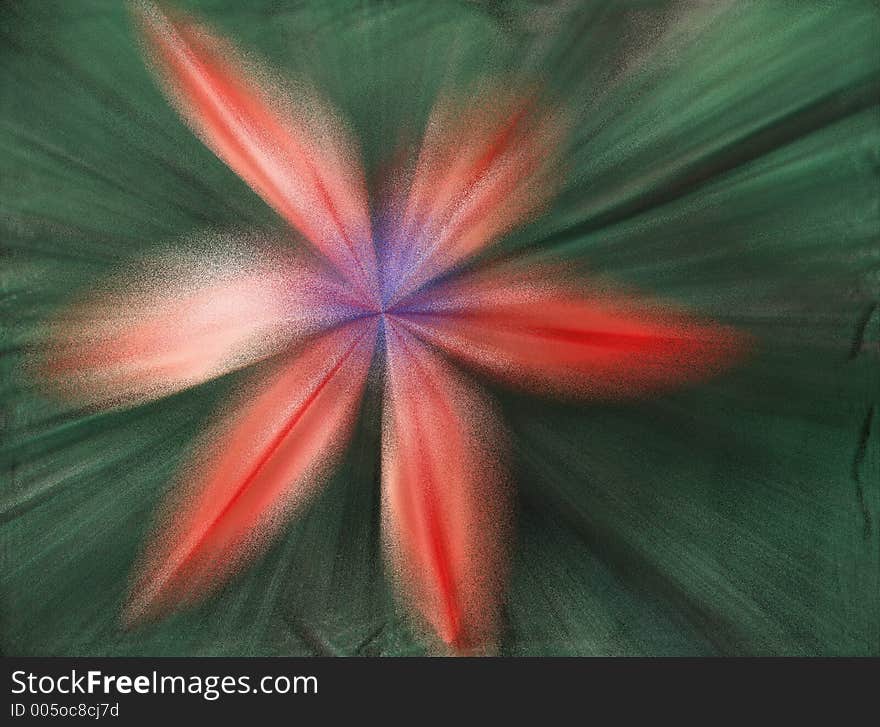 Abstract flower background