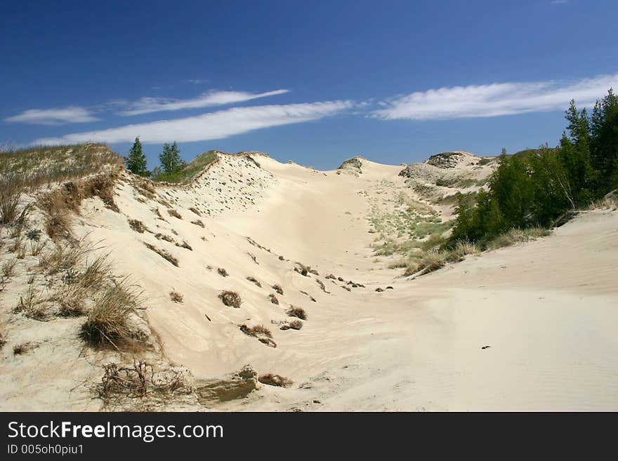 Sand-dune