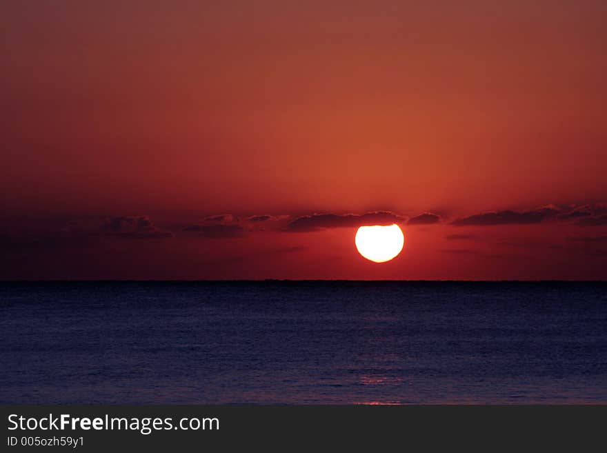 Ocean Sunrise - Australia - Background