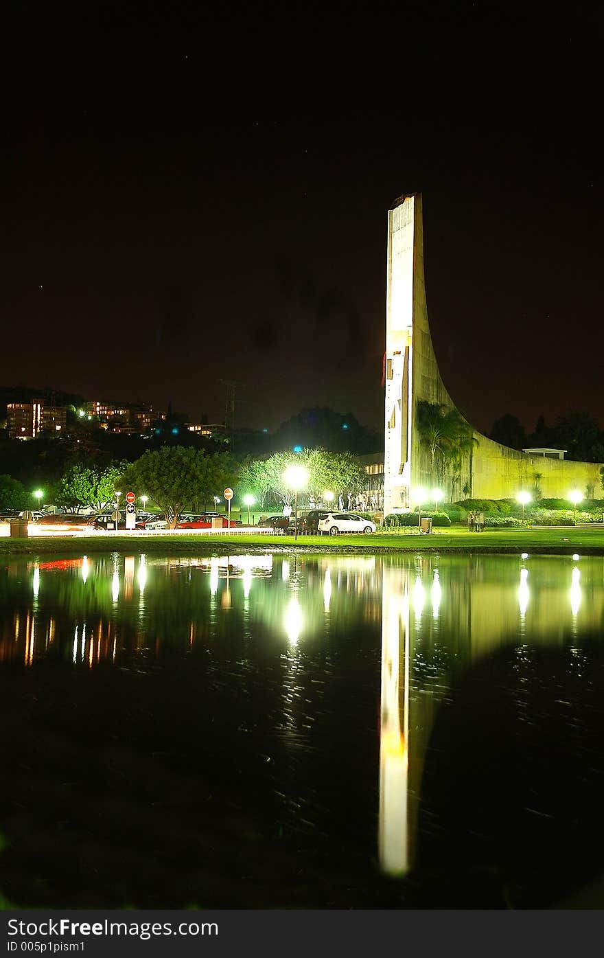 Building at nighttime