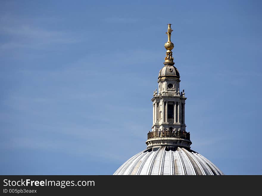 The dome of st pauls cathedral