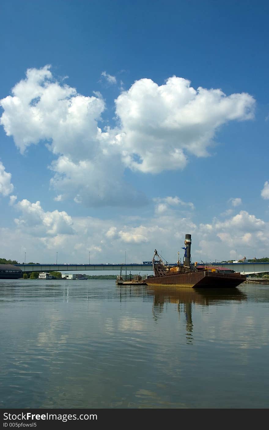 Bridge And Boat