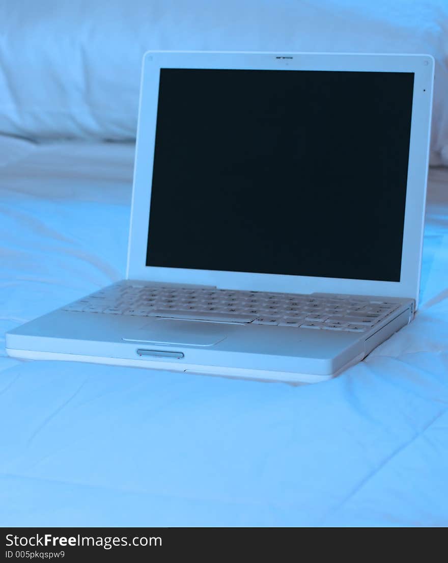 Blue Laptop