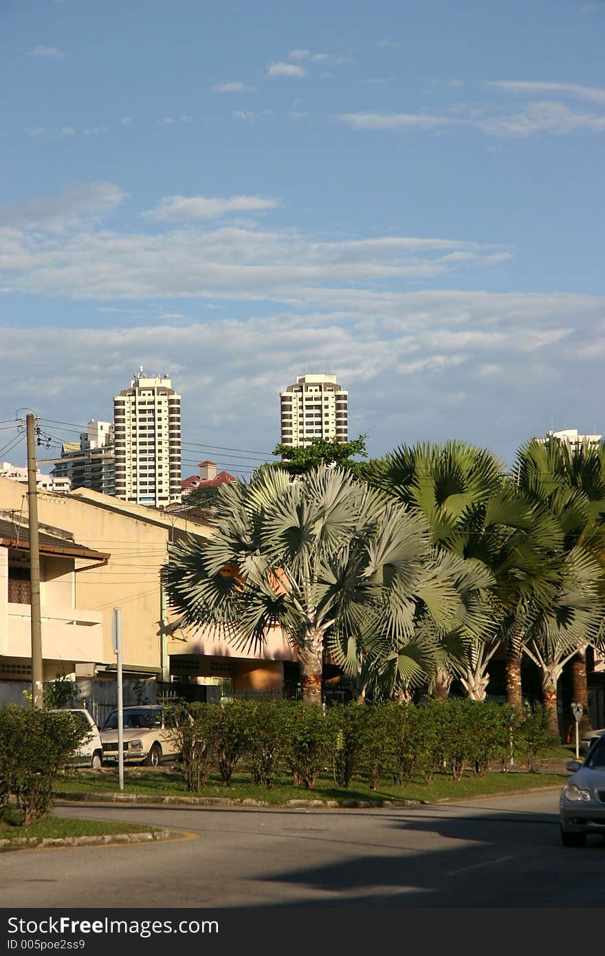 Suburban residential area adjacent to Kuala Lumpur city. Suburban residential area adjacent to Kuala Lumpur city