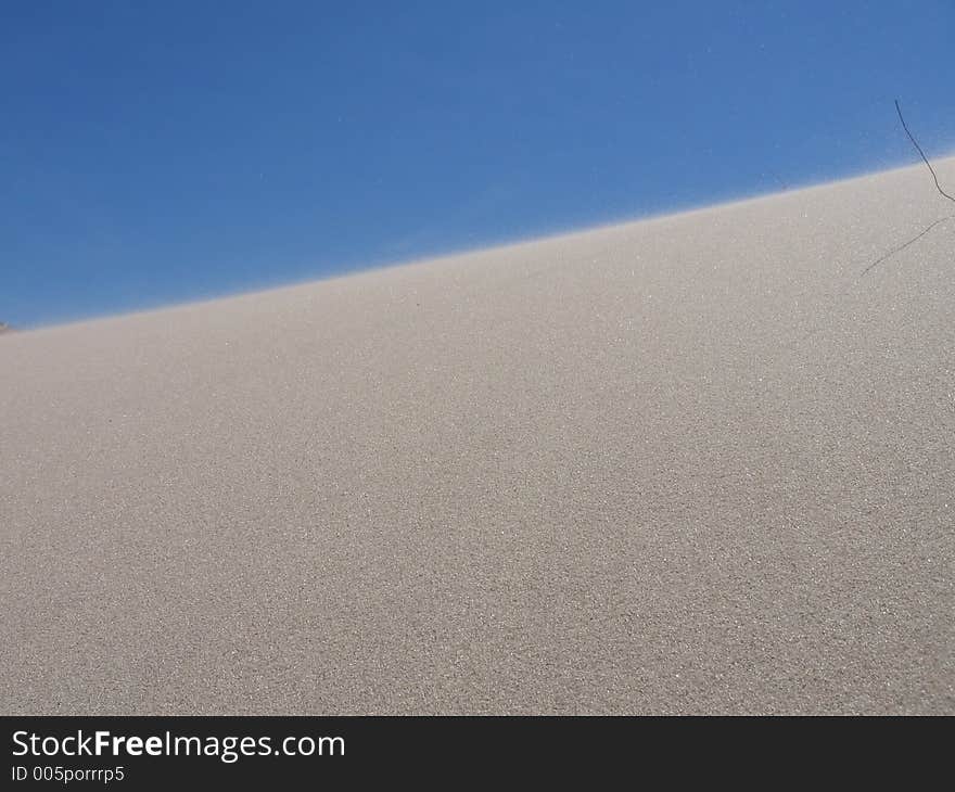 Sand dune in Slovinsky National Park