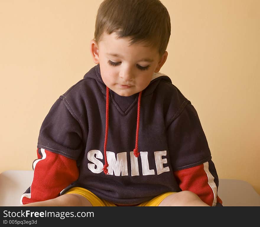 2 years boy portrait. 2 years boy portrait