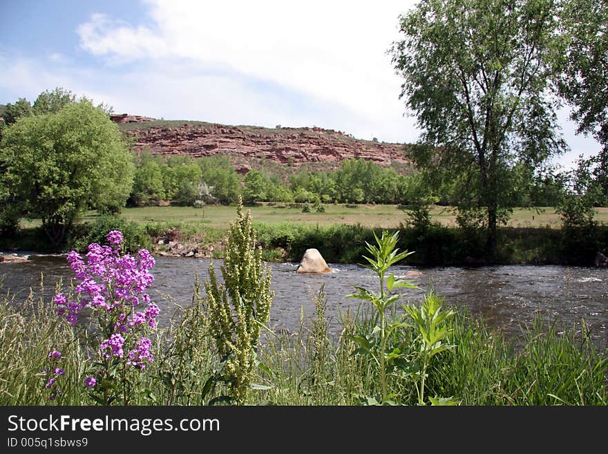 Mountain River. Mountain River