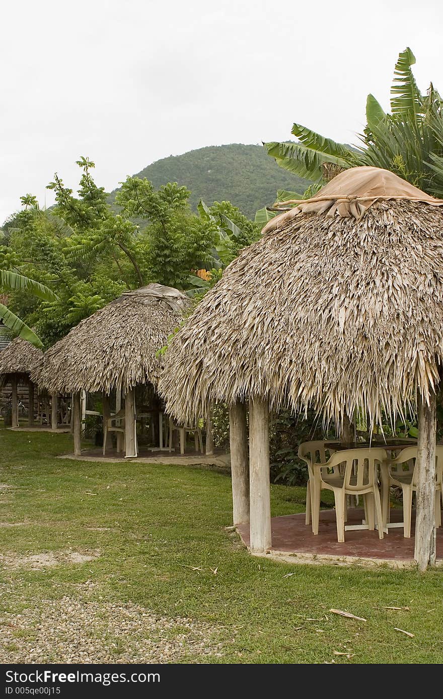 Multiple Huts. Multiple Huts