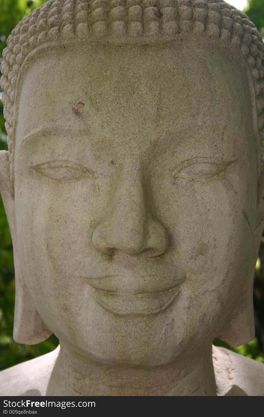 Religious statue in cambodia. Religious statue in cambodia