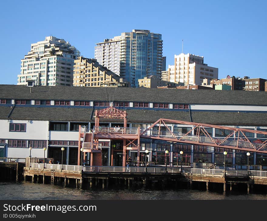 Seattle skyline from the Waterfront