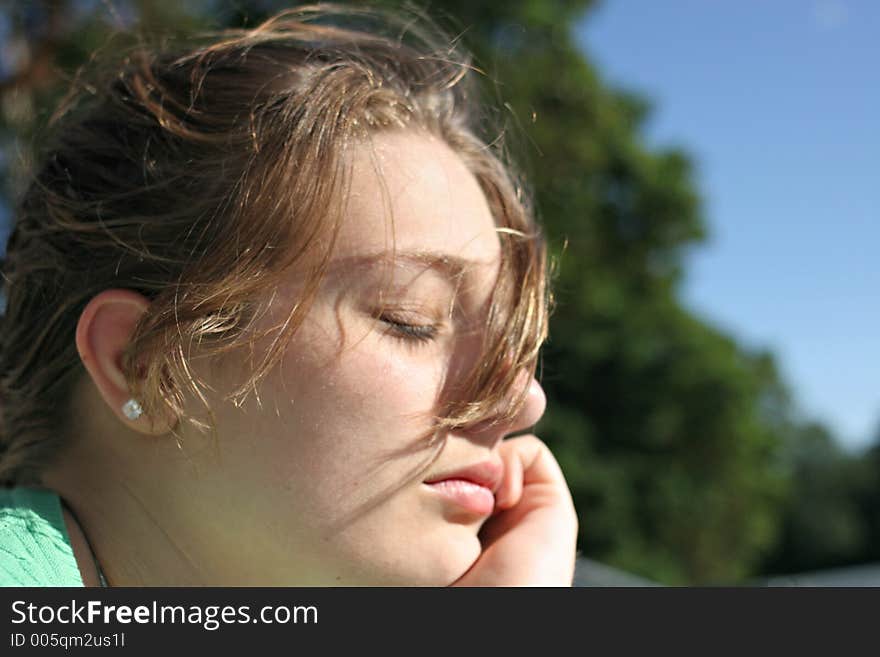 Girl Meditation