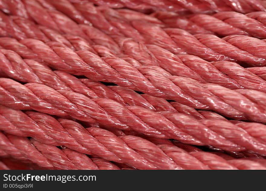 Red Rope Background