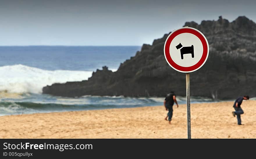 Dangerous beach