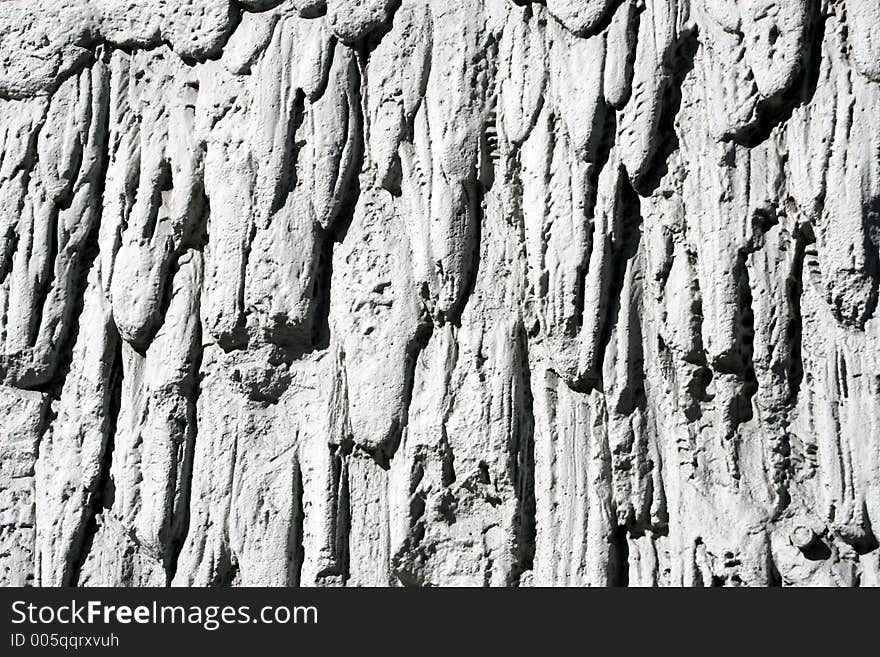 Textured wall. Textured wall