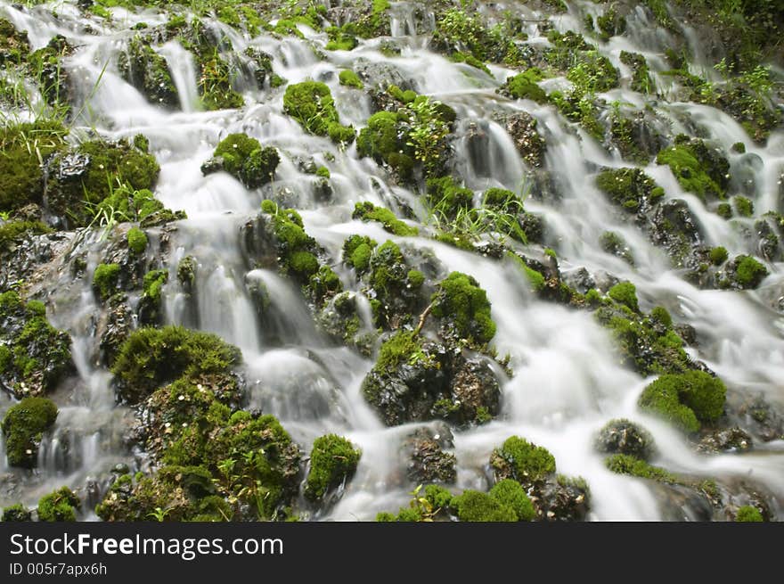 Falls and stones