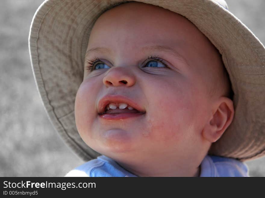 Little Boy Closeup 2