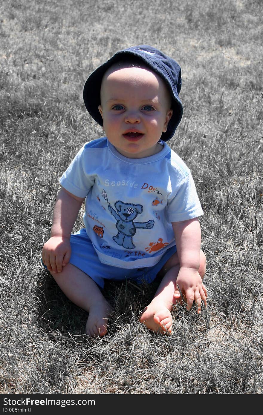 Little Cutie taken closeup in Grass. Little Cutie taken closeup in Grass