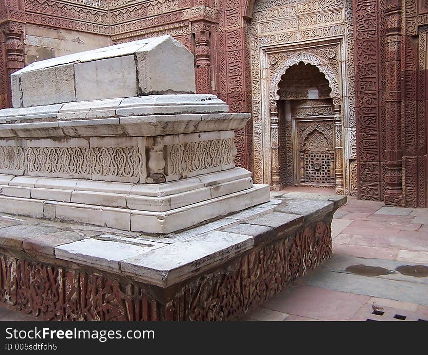 Indian tomb. Indian tomb