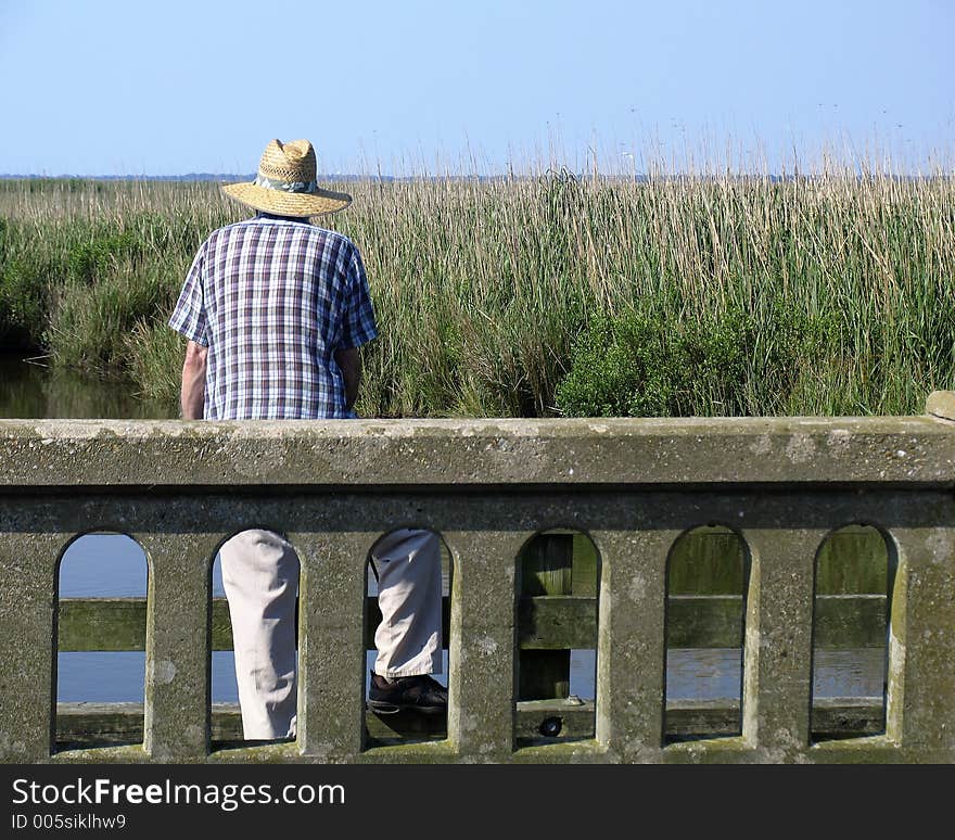 Man Fishing