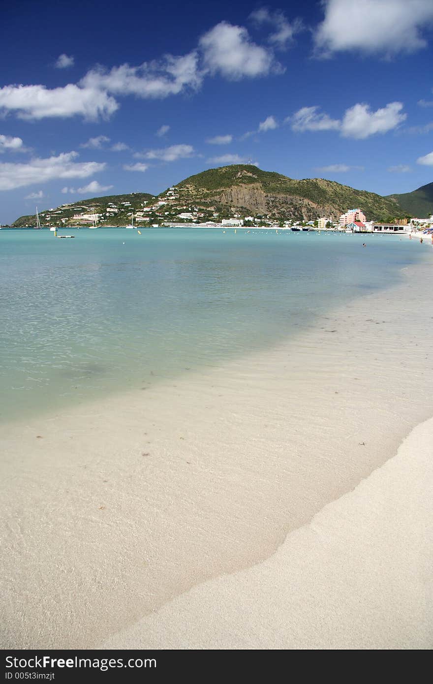 Beautiful caribbean beach. Beautiful caribbean beach