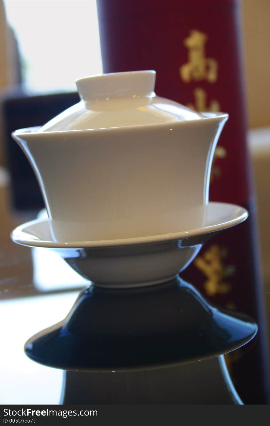 Traditional chinese teacup