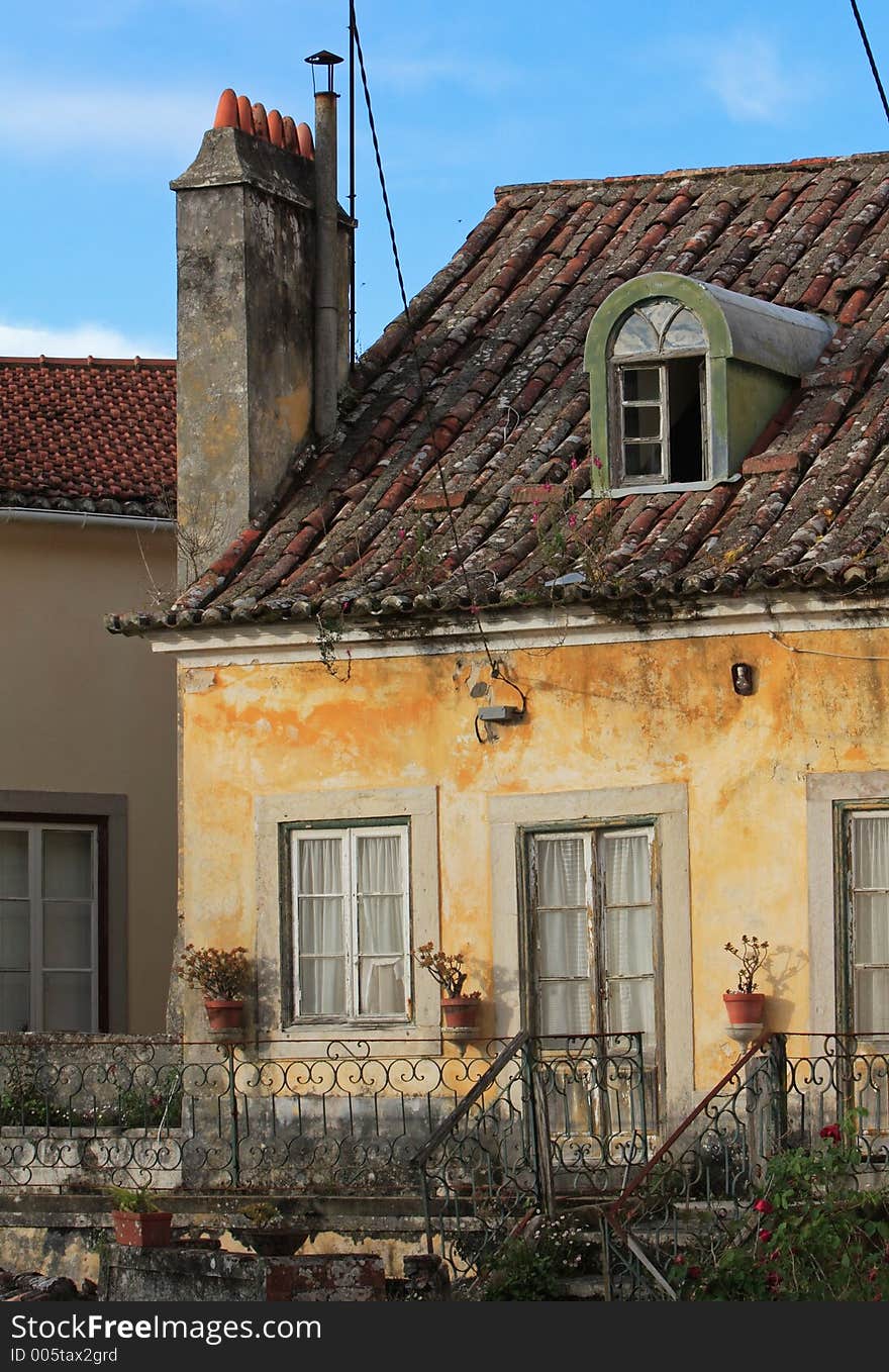 Old house in Sintra (Portugal). Old house in Sintra (Portugal)