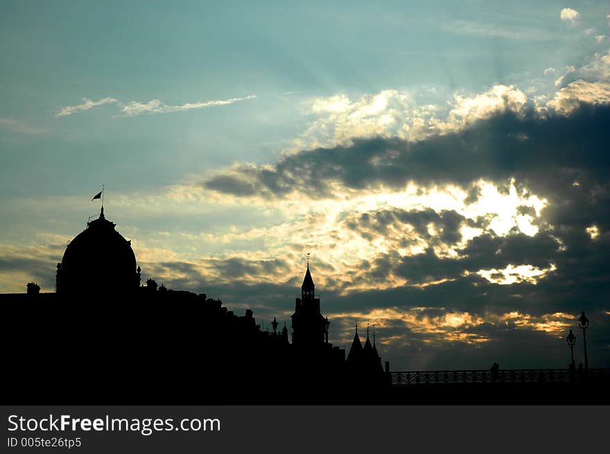 The Paris Sunset